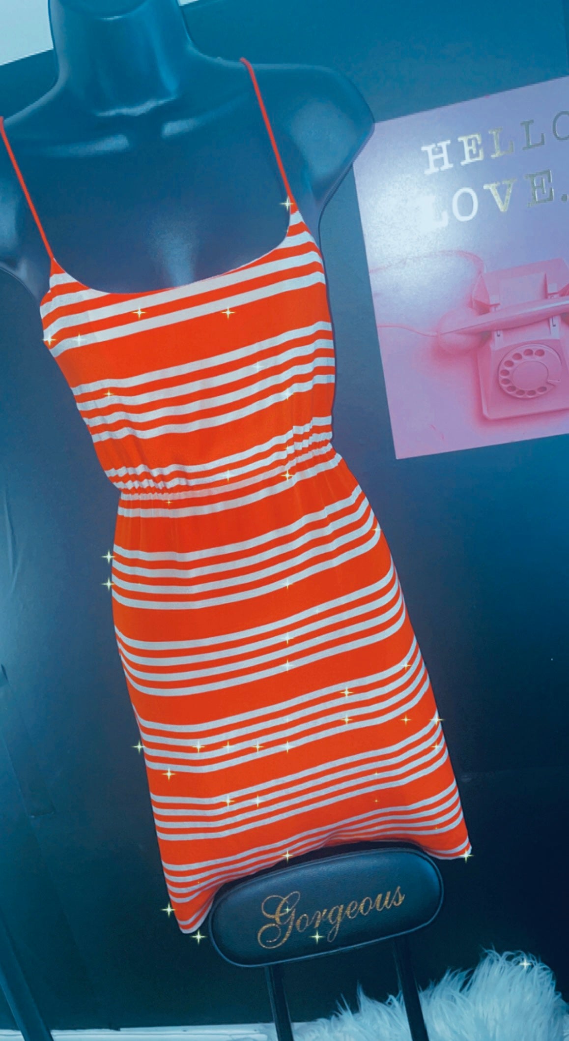 Orange Cream Dress