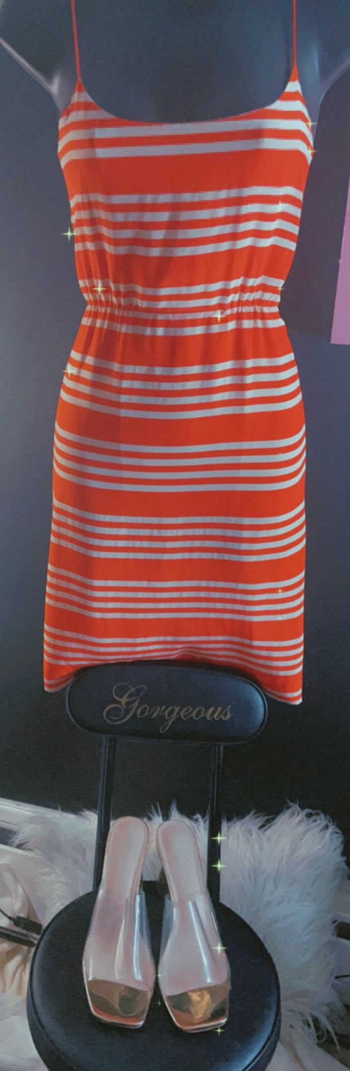 Orange Cream Dress