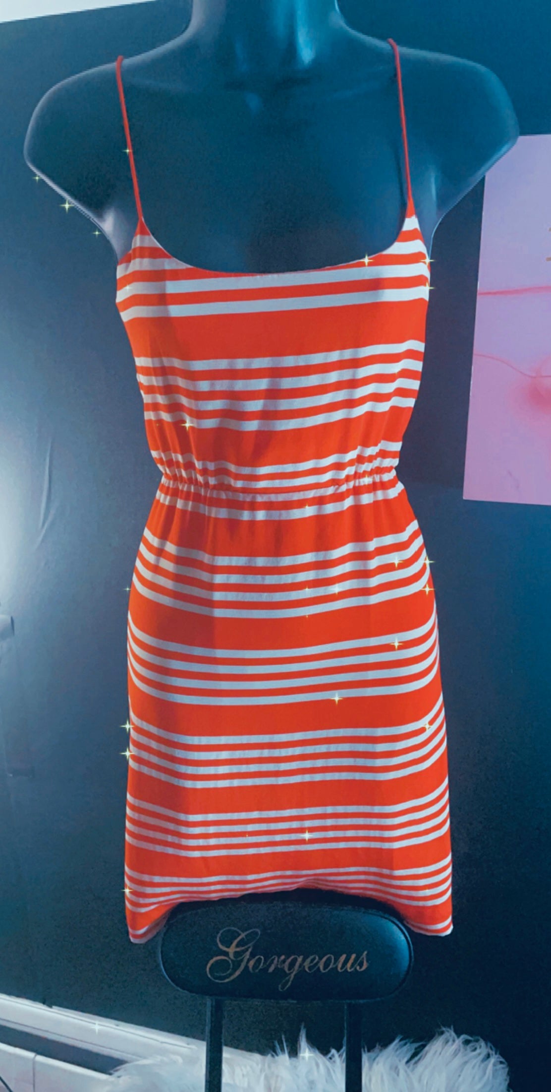 Orange Cream Dress