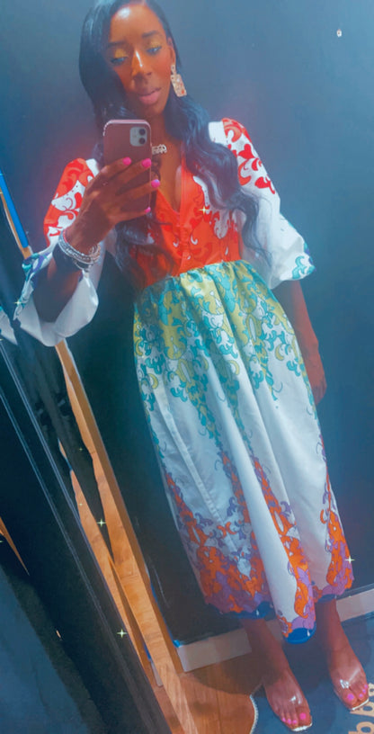 Ms Flowy Dress