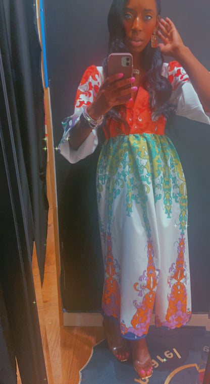 Ms Flowy Dress